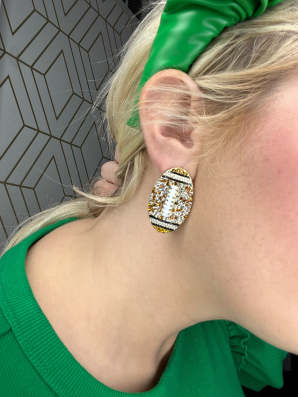 Football Earrings