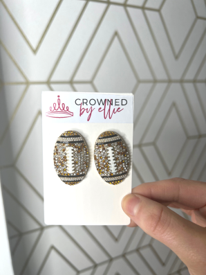 Football Earrings