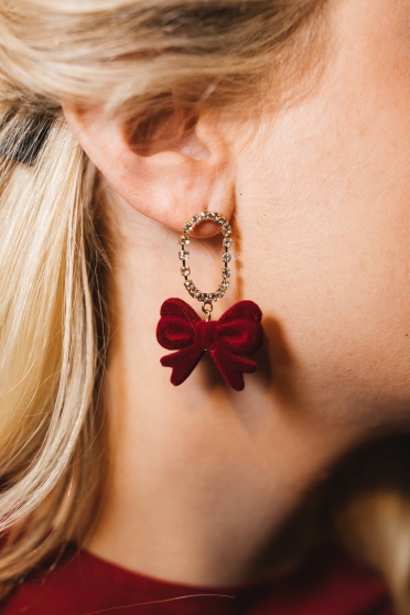 Elegant Bow Earrings