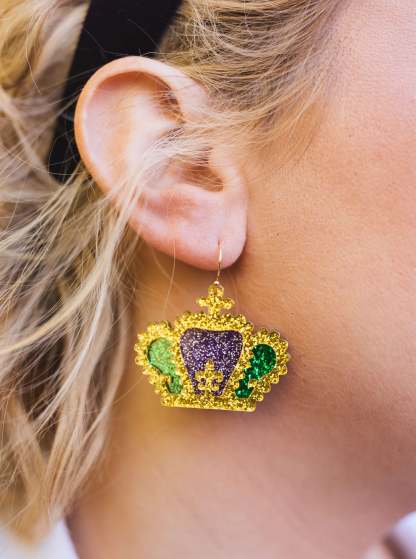 Queen's Crown Earrings